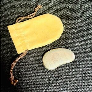 Vintage RARE Silver Bean Solid Perfume Compact by Elsa Peretti of Tiffany